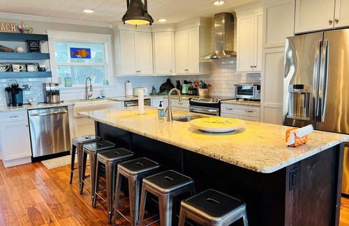 Holden Beach House | Raising the Bar - Oceanfront - Private Pool - Gated Community!