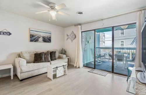 Carolina Beach Apartment | Rest Ashored - less than a block to beach access and everything you need for a lovely beach vacation, condo