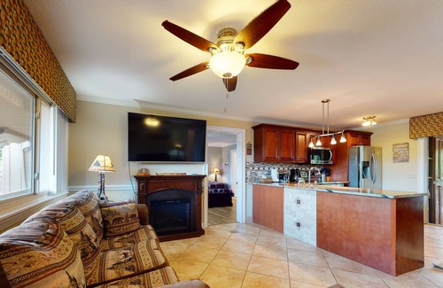 Lake Lure Condo | Rumbling Bald Condo | Fabulous Lake View | Fireplace, Screened Patio & Docks