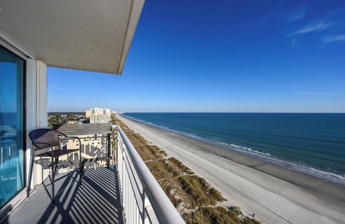 Ash Condo | Seaside Resort 1203-Oceanfront Corner Unit-Huge Balcony-Unbeatable Views