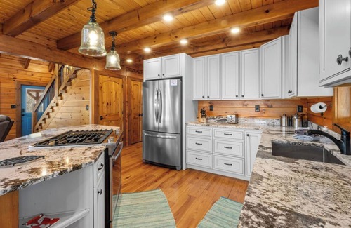 Bryson City Cabin | Secluded Mountain Getaway with Hot Tub, Fire Pit & Scenic Forest Views