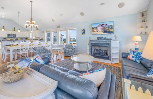 Rodanthe House | Semi-Oceanfront Dog Friendly Home w/Private Pool, Hot Tub, Elevator, Game Room