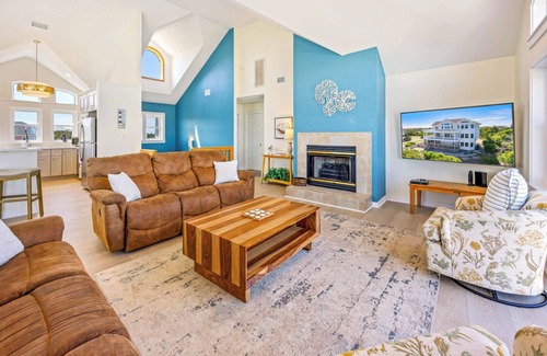 Rodanthe House | Semi-Oceanfront Dog Friendly w/Private Pool, Game Room, Newly Renovated Kitchen