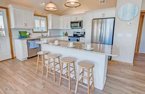 Rodanthe House | Semi-Oceanfront Home w/Private Pool, Hot Tub, Basketball. Watch the Waves Crest