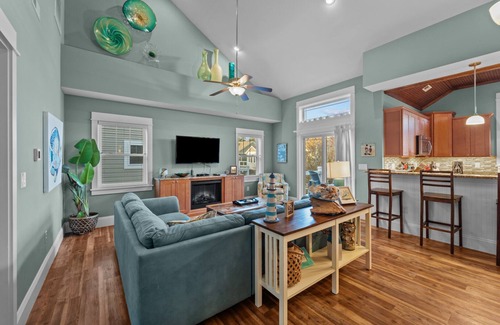 Corolla Light House | Shoes on the Beach at Beacon Villas 4 Bedroom Townhouse, Trolley Service to Beach Access