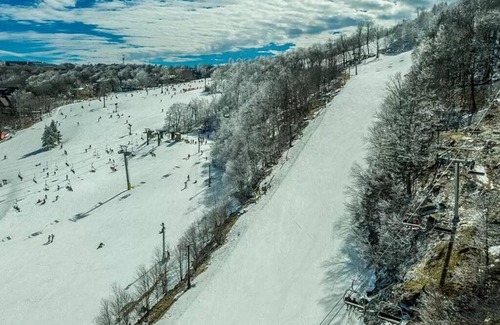 Beech Mountain House | SKI IN/OUT Beech Mtn Views 5 BR House w/Hot Tub