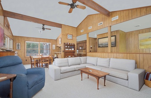 Southern Shores House | Southern Shores home with outdoor shower, elevator, keyless entry, and golf club privileges