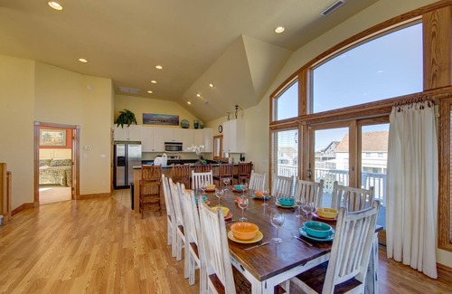Salvo House | Spectacular OCEAN and SOUND VIEW ,Elevator, Private Pool, Hot Tub, Lux Retreat