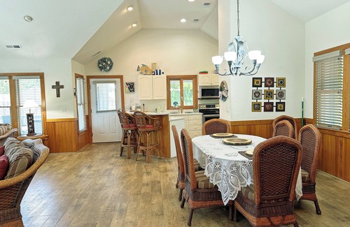 Kitty Hawk House | SS94- Waterfront- 5 BRs(3 Masters), Private Pool, Hot Tub, Dock, Comm Tennis!