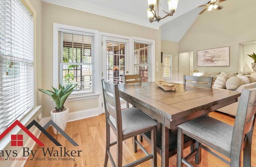 Villa Heights House | StaysByWalker 4BR Lux Home! Deck + Fenced Backyard