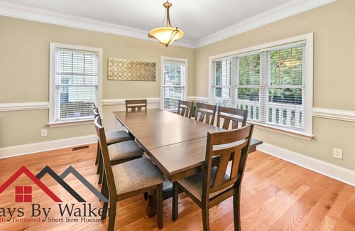 Villa Heights House | StaysByWalker 4BR Lux Home! Deck + Fenced Backyard