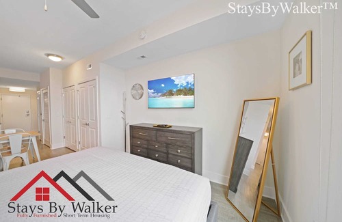 Charlotte Center City Condo | StaysByWalker CityCenter High Rise Studio! KingBed