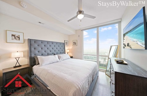 Charlotte Center City Condo | StaysByWalker Uptown High Rise Studio! KingBed