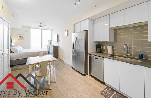 Charlotte Center City Condo | StaysByWalker Uptown High Rise Studio! KingBed