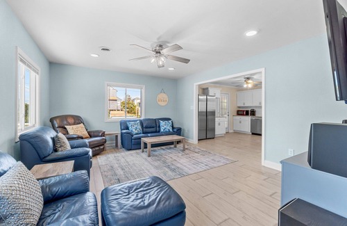 Frisco House | SUMMER SAVINGS - Soundside Dog Friendly Home with Hot Tub and Spacious Deck