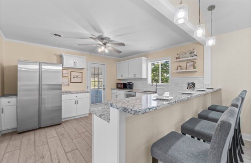 Frisco House | SUMMER SAVINGS - Soundside Dog Friendly Home with Hot Tub and Spacious Deck