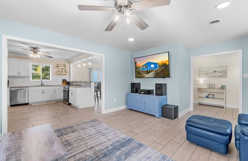Frisco House | SUMMER SAVINGS - Soundside Dog Friendly Home with Hot Tub and Spacious Deck