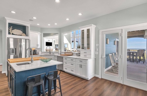 Caswell Beach House | Surviving Stress: Exquisite Oceanfront Caswell Beach Home Perfect for Small Beac
