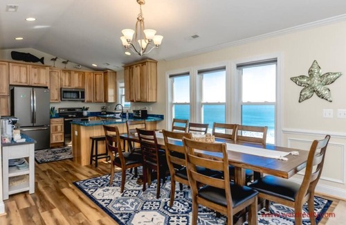 Village of Stump Sound House | Sweetwater Landing - Amazing 5BR, Oceanfront Home with Comm. Pool!