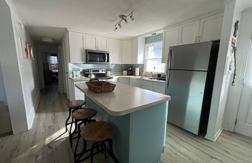 Buxton Cottage | This heavenly beach cottage Sea Escape is just steps from the ocean!