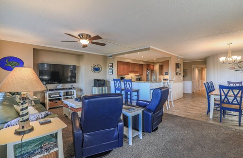 South Nags Head Condo | This oceanfront Diamond Shoals condo has everything you need