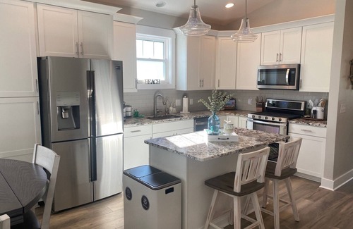 Wilmington Beach House | Townhouse a block from beach, Ocean facing, EZ Access elevator, Covered parking!