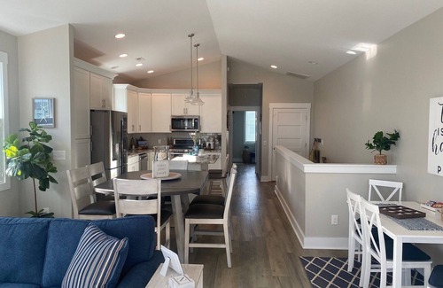 Wilmington Beach House | Townhouse a block from beach, Ocean facing, EZ Access elevator, Covered parking!