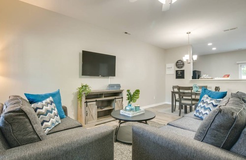 Southeast Raleigh Apartment | 126 m² Apartment ∙ 3 bedrooms ∙ 8 guests