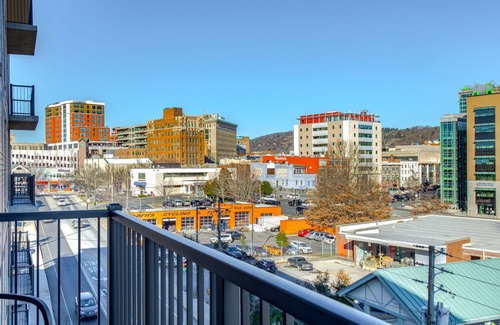 South French Broad Condo | Views, Downtown Asheville, Luxury Condo!