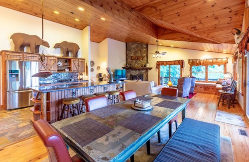 Whittier House | Waterfall Vista - A Luxurious Mountain Home Nestled in the Heart of the Smokies!