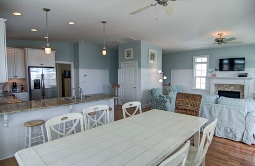 Holden Beach House | Welcome Home: Beautiful 2nd Row Home - Private Pool - Gas Fireplace!