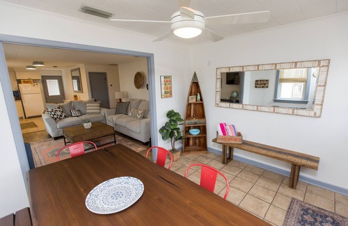 Kill Devil Hills House | Welcoming Beach Cottage With Hot Tub & Fire pit, Just 1 ½ Blocks To The Beach!