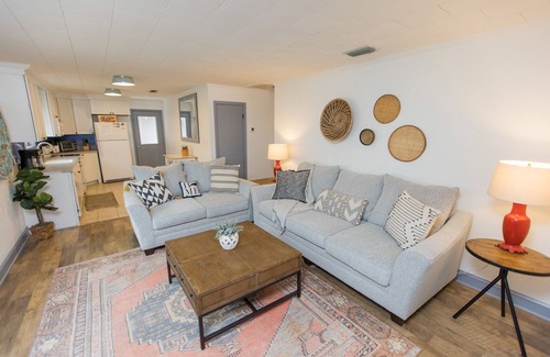 Kill Devil Hills House | Welcoming Beach Cottage With Hot Tub & Fire pit, Just 1 ½ Blocks To The Beach!
