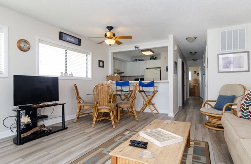 Kure Beach Condo | 1 Bedroom Oceanfront Condo in The Riggings!