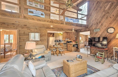 Charter Hills House | 1 Mi to Beech Mtn: Home w/Furnished Deck