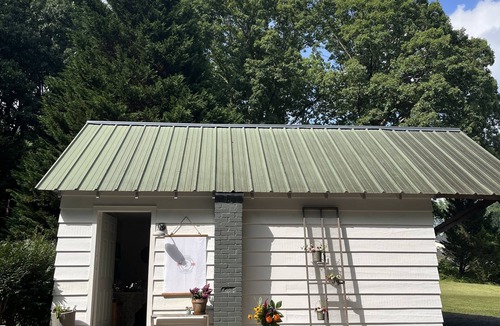 Winston - Salem Cottage | 1930’s Guest Cottage and Vintage Shop with 1/2 Bath and Full Bed