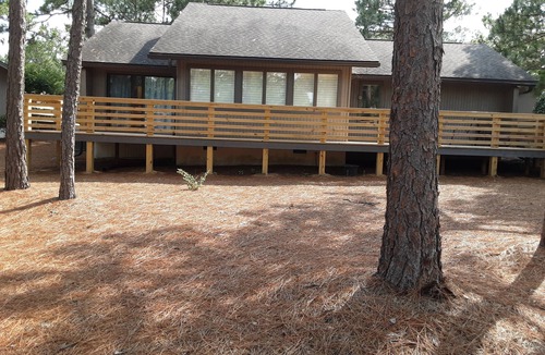 Pinehurst House | 19th Hole off Pinehurst #6 Whole House with Huge New Deck
