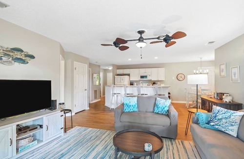 Sea Trail Condo | 1A - Pet-Friendly Ground Level 2 bedroom/2 bath condo on Oyster Bay Golf Links