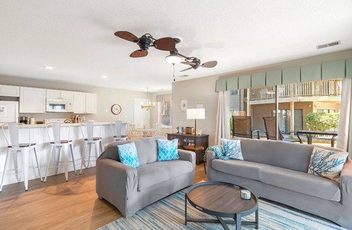 Sea Trail Condo | 1A - Pet-Friendly Ground Level 2 bedroom/2 bath condo on Oyster Bay Golf Links
