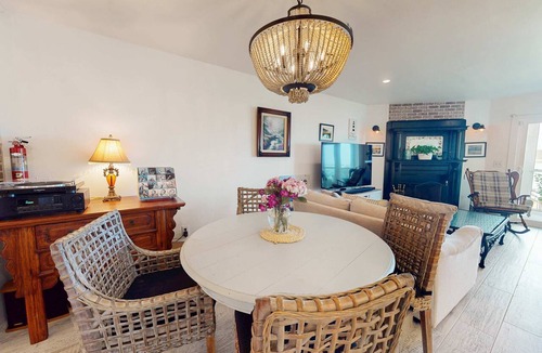 Folly Beach Condo | 1st-floor riverfront condo w/spectacular river views, balcony, and central AC