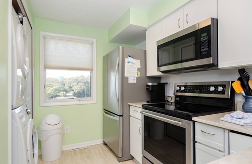 Kure Beach Condo | 2 Bedroom Ocean Front End Unit in Ocean Dunes!