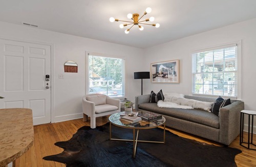 Plaza Midwood House | 2BR at Pecan Avenue - Two Bedroom House, Sleeps 6