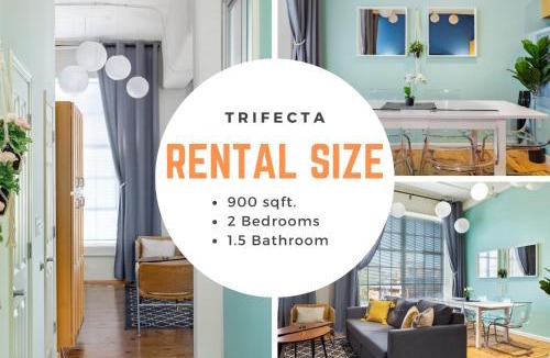 Downtown Apartment | 2BR Hip Downtown Apt + Apple TV + Wifi + Gym