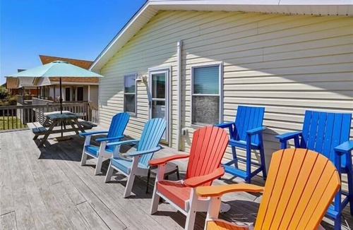 Nags Head House | 3 bedroom beach box with a hot tub and short walk to the beach!