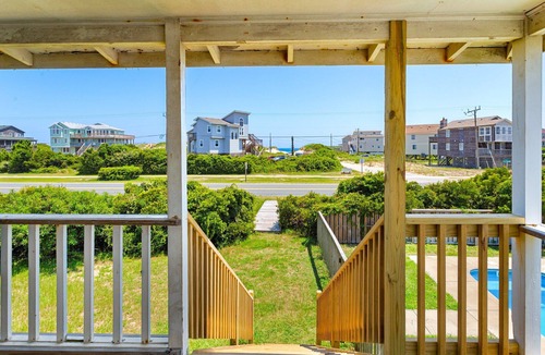 South Nags Head House | 3 br, 500ft to Beach pool view!
