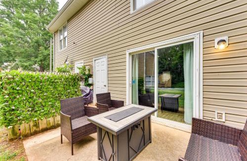 Sheffield Park House | 3 Mi to Bojangles Coliseum Townhome with Patio!
