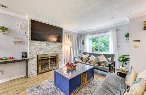 Sheffield Park House | 3 Mi to Bojangles Coliseum Townhome with Patio!