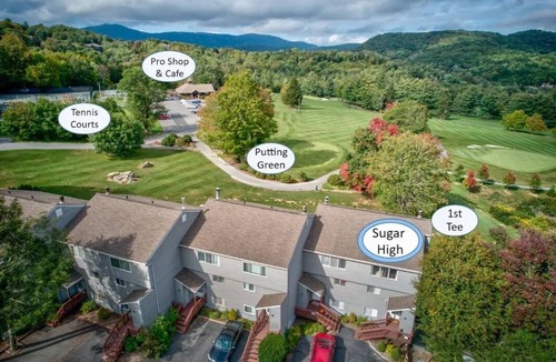Sugar Mountain House | 4BR/4Bath Townhome w/AC, Walk to Ski, Golf, Tennis, Hiking and More!