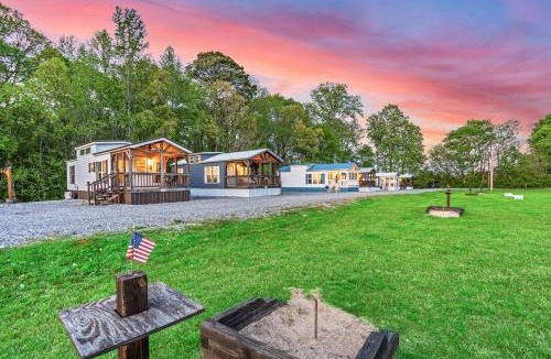 Guntersville Apartment | 5 Cozy Casita Lux Tiny House, Firepit, 5 Mins To Downtown Guntersville