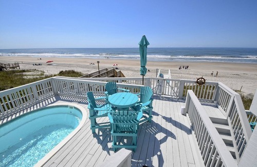 Ocean Isle Beach House | 6 bed/6 baths, elevator, Oceanfront, private pool, linens & towels included!